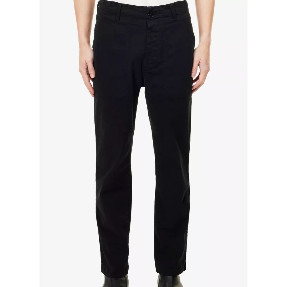 CITIZENS OF HUMANITY Finn Field Trouser Black Straight Leg Men's Size 32